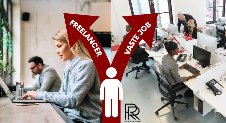 Freelance versus vaste baan: wat het best past bij jou? 